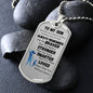 To My Son | Dog Tag Chain Necklace (Mom and Son)