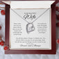To My Wife | Forever Love Necklace