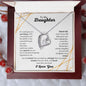 To My Daughter| I love You| Forever Love Necklace