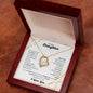 To My Daughter| I love You| Forever Love Necklace