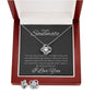 To My Soulmate | Love Knot Necklace & Earrings Set