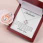 To My Daughter | Love Knot Necklace & Earrings Set