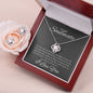 To My Soulmate | Love Knot Necklace & Earrings Set