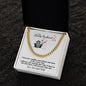 To My Loving Husband| Cuban Link Necklace w Funny Card| I Will Love You Until The Day I Die