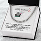 To My Loving Husband| Cuban Link Necklace w Funny Card| I Will Love You Until The Day I Die