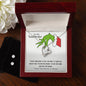 To My Soulmate| Forever Love Necklace & Earrings with Funny Card