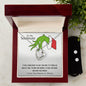 To My Soulmate| Forever Love Necklace & Earrings with Funny Card