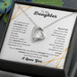 To My Daughter| I love You| Forever Love Necklace