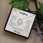 To My Daughter| I love You| Forever Love Necklace