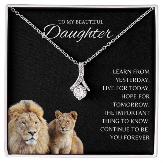 To My Daughter | Alluring Beauty Necklace