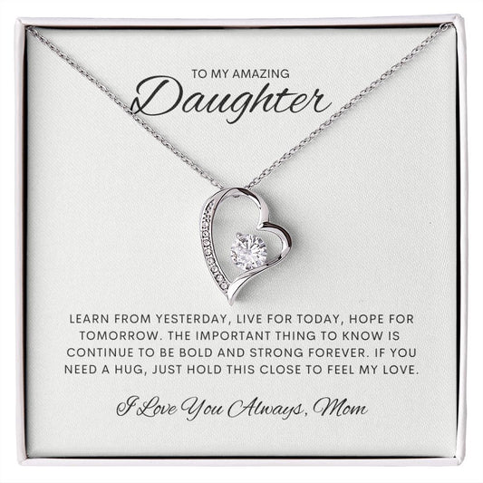 To My Daughter | Forever Love Necklace